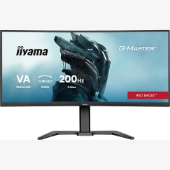 iiyama G-MASTER GCB3484WQSU-B2 монитор для ПК 86,4 cm (34") 3440 x 1440 пикселей UltraWide Quad HD Ж