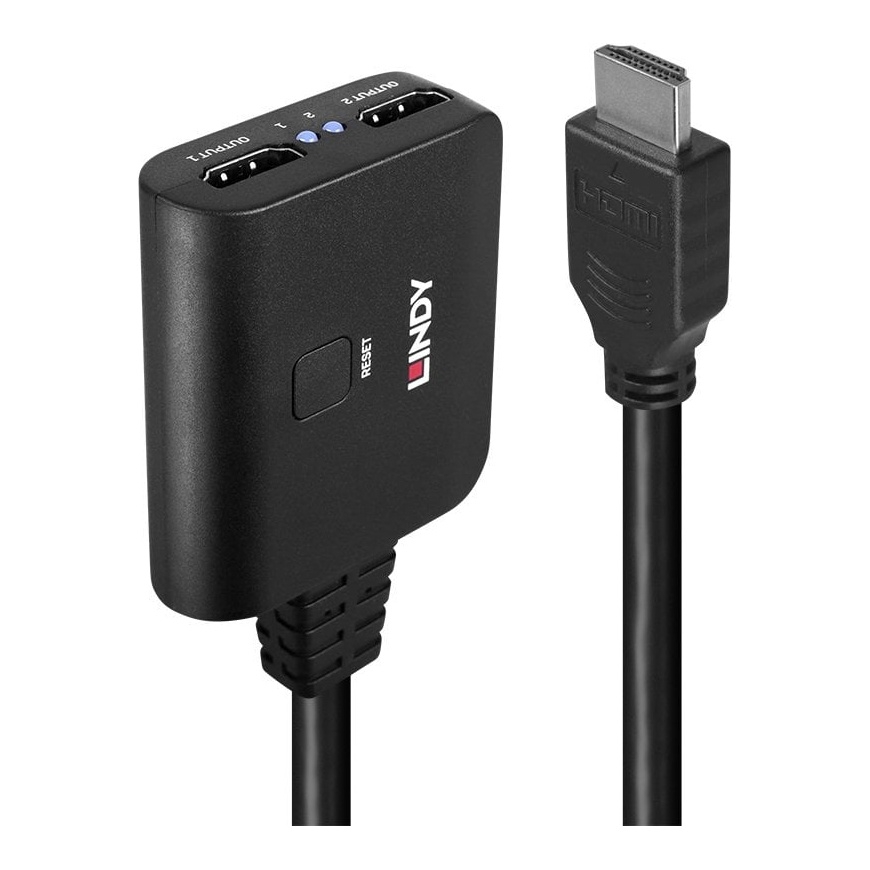 Lindy 38356 videojagur HDMI 2x HDMI