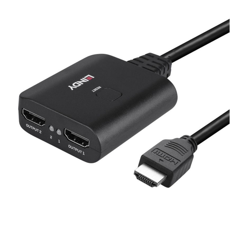 Lindy 38356 videohaaroitin HDMI 2x HDMI – 4