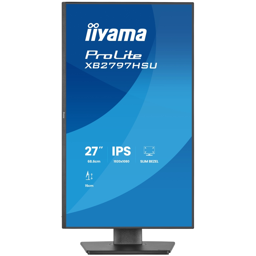iiyama ProLite XB2797HSU-B1 monitori 68,6 cm (27") 1920 x 1080 pikseļi Full HD LED Melns – 2
