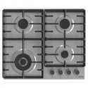 Gorenje Hob GW642ABX Gas, Number of burners/cooking zones 4