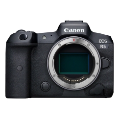 Canon EOS R5 MILC korpusas 45 MP CMOS 8192 x 5464 pikseliai Juoda