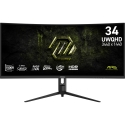 MSI MAG 342CQRF E20 PC lamekuvar 86,4 cm (34") 3440 x 1440 pikslit UltraWide Quad HD LCD Must