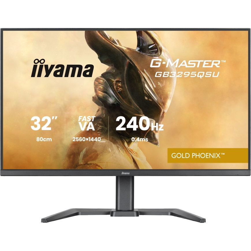 iiyama G-MASTER GB3295QSU-B1 tietokoneen litteä näyttö 80 cm (31.5") 2560 x 1440 pikseliä Quad HD LE