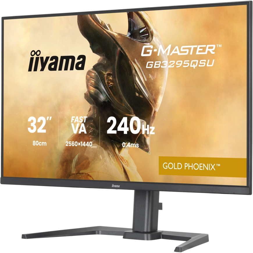 iiyama G-MASTER GB3295QSU-B1 kompiuterio monitorius 80 cm (31.5") 2560 x 1440 pikseliai Quad HD LED – 2