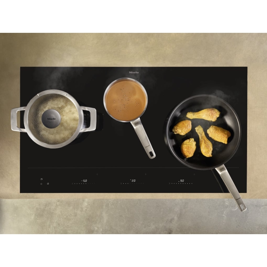 Miele KM 8695-2 FL bezrāmju indukcijas plātnes, 90 cm – 4