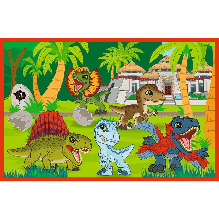 Trefl 34437 puzle 24 pcs Dinozauri – 3