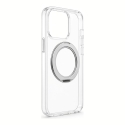 Apple iPhone 18 Pro Max hübriidümbris Magsafe PC+TPU 360 metallist hoidik selge Apple iPhone 18 Pro Max hübriidümbris Magsafe PC+TPU 360 metallist hoidik selge