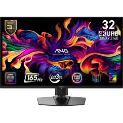 MSI MAG 322UP QD-OLED E16 tietokoneen litteä näyttö 80 cm (31.5") 3840 x 2160 pikseliä 4K Ultra HD Musta