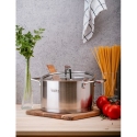Roostevabast terasest pott, Ø22 × 13 cm, 4,7 l, 5V51210P22, Oliv Roostevabast terasest pott, Ø22 × 13 cm, 4,7 l, 5V51210P22, Oliv