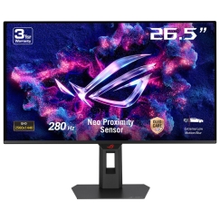 ASUS ROG Strix OLED XG27ACDMS монитор для ПК 67,3 cm (26.5") 2560 x 1440 пикселей Quad HD QD-OLED Черный