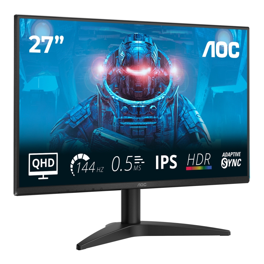 AOC B3 Q27B36X kompiuterio monitorius 68,6 cm (27") 2560 x 1440 pikseliai Quad HD LED Juoda – 2