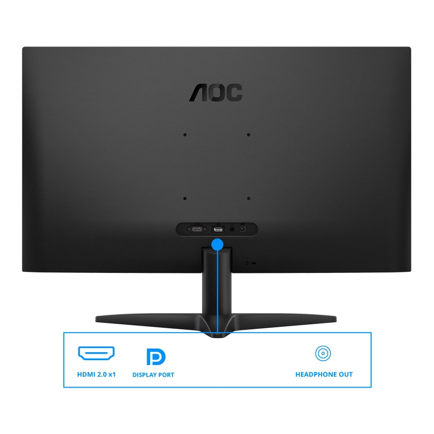 AOC B3 Q27B36X kompiuterio monitorius 68,6 cm (27") 2560 x 1440 pikseliai Quad HD LED Juoda – 3