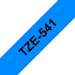 Brother TZE-541 etikettien kirjoitusnauha Musta sinisellä