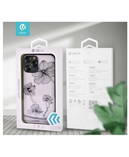 Devia Crystal Flora case iPhone 12/12 Pro blue – 4