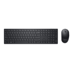 DELL KM5221W näppäimistö Sisältää hiiren Office Langaton RF QWERTY Englanti (UK) Musta