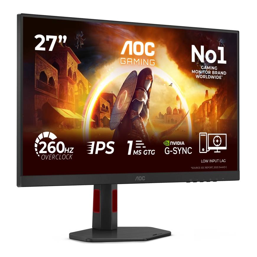 AOC G4 27G4ZR монитор для ПК 68,6 cm (27") 1920 x 1080 пикселей Full HD LED Черный, Красный – 2