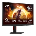 AOC G4 27G4ZR monitori 68,6 cm (27") 1920 x 1080 pikseļi Full HD LED Melns, Sarkans AOC G4 27G4ZR monitori 68,6 cm (27") 1920 x 1080 pikseļi Full HD LED Melns, Sarkans