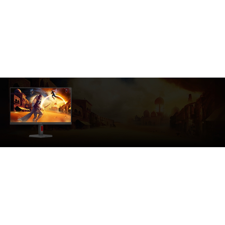 AOC G4 27G4ZR tietokoneen litteä näyttö 68,6 cm (27") 1920 x 1080 pikseliä Full HD LED Musta, Punain – 5