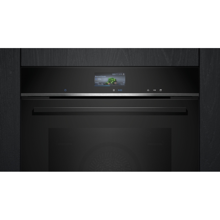 Siemens iQ700 (HS736G1B1) oven, black – 4