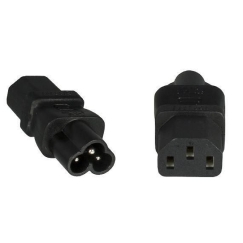 Microconnect PE613AD адаптер сетевой вилки C6 C13 Черный