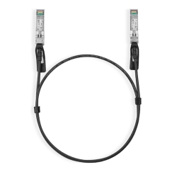 TP-Link Omada TL-SM5220-1M InfiniBand ja kiudoptilised kaablid SFP+ DAC Must