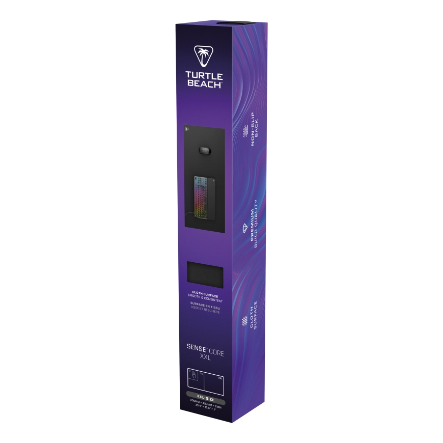 Turtle Beach Sense Core XXL Pelihiirimatto Musta – 2