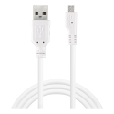 Sandberg 440-33 USB kabelis USB 2.0 100 m USB A Micro-USB B Balts Sandberg 440-33 USB kabelis USB 2.0 100 m USB A Micro-USB B Balts