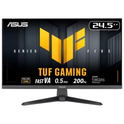 ASUS TUF Gaming VG257Q5A monitori 62,2 cm (24.5") 1920 x 1080 pikseļi Full HD LCD Melns