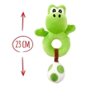 My Mario - Yoshi, soft ring rattle My Mario - Yoshi, soft ring rattle