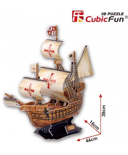 CubicFun 3D puzzle ship Santa Maria – 4