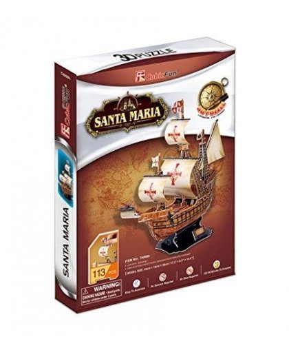 CubicFun 3D dėlionė Laivas „Santa Maria" – 18