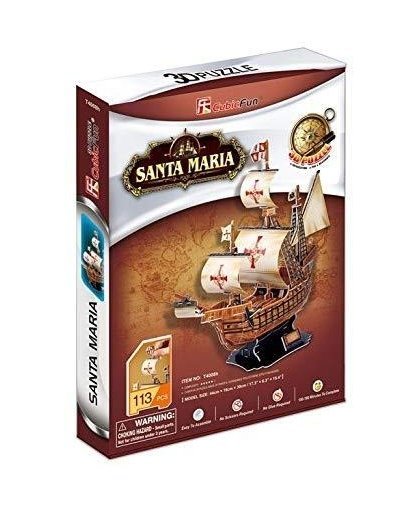 CubicFun 3D puzzle ship Santa Maria – 23