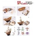 CubicFun 3D puzzle ship Santa Maria CubicFun 3D puzzle ship Santa Maria