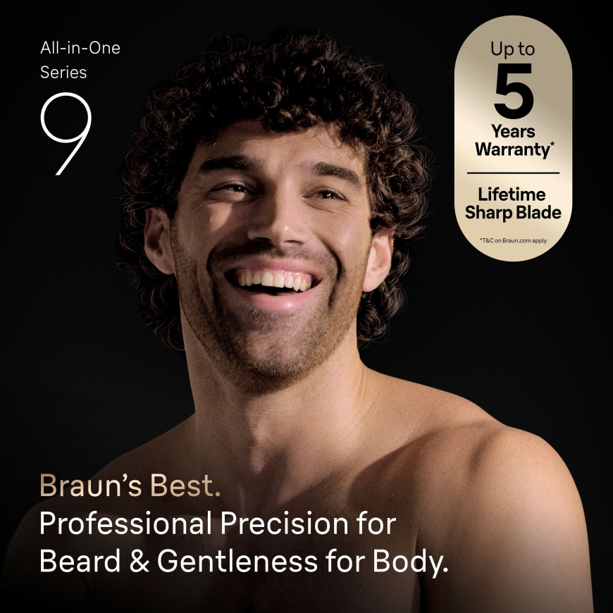 Braun All-in-One Series 9 23in1 Grooming Set, AIO9560, gray – 2