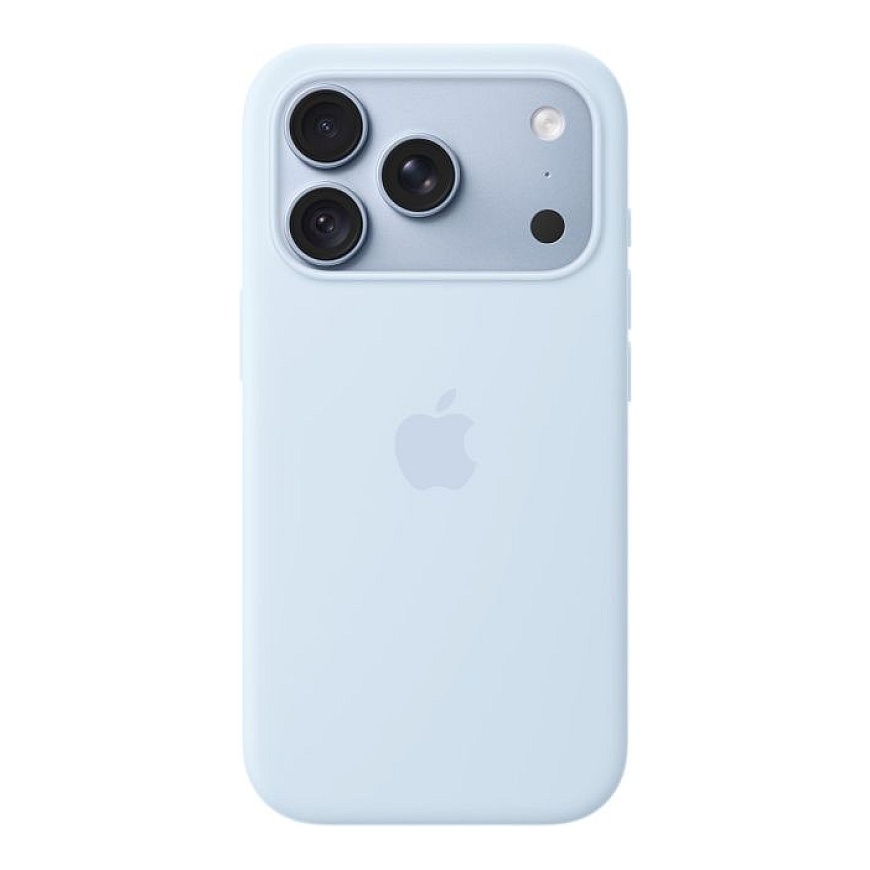 iPhone 18 Pro silikoonist ümbris MagSafe tehnoloogiaga - Selge sinine