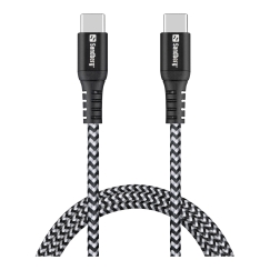 Sandberg 441-38 USB-kaabel USB 2.0 100 m USB C Must, Hall