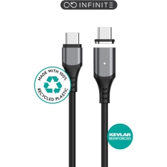 eSTUFF ES604265 USB кабель USB 2.0 2 m USB C 100 W Черный