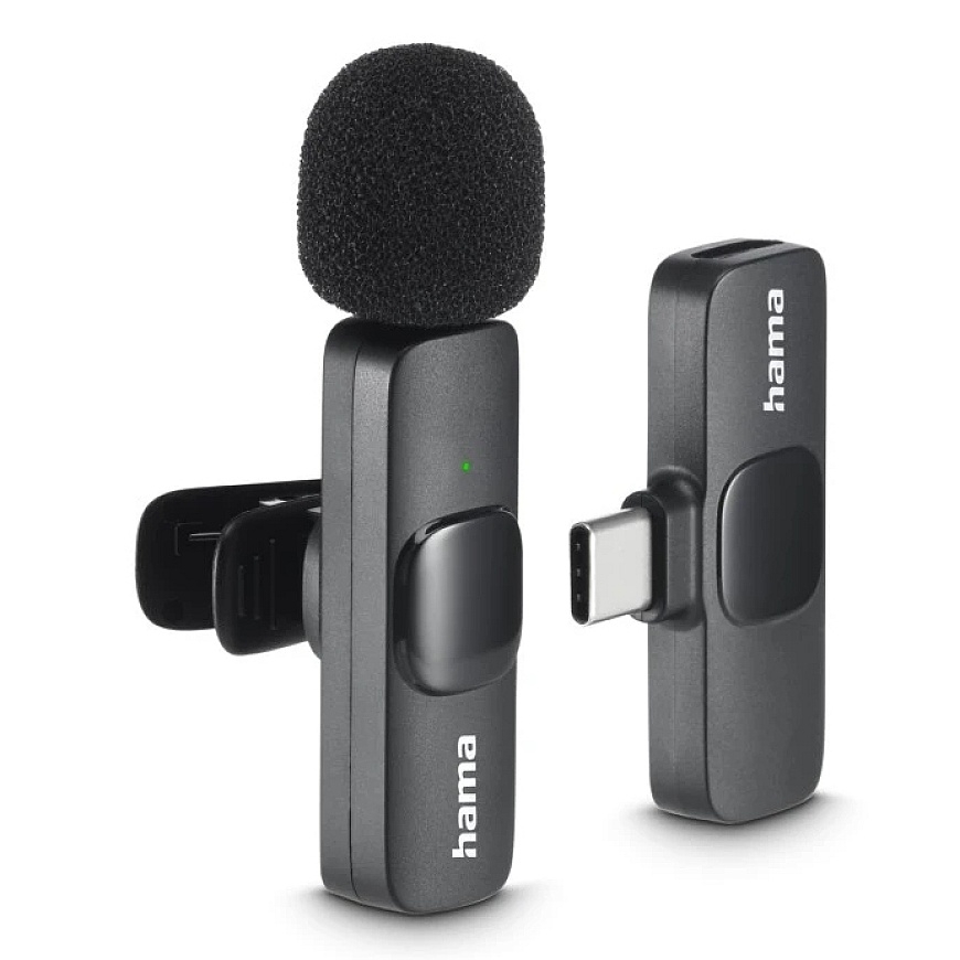 Hama Smart Wireless Musta Lavalier-/langaton mikrofoni – 2
