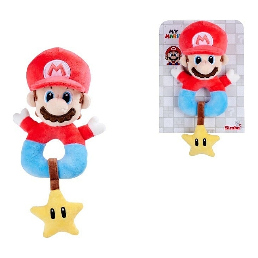 Mano Mario - Mario, minkštas žiedinis žaislas