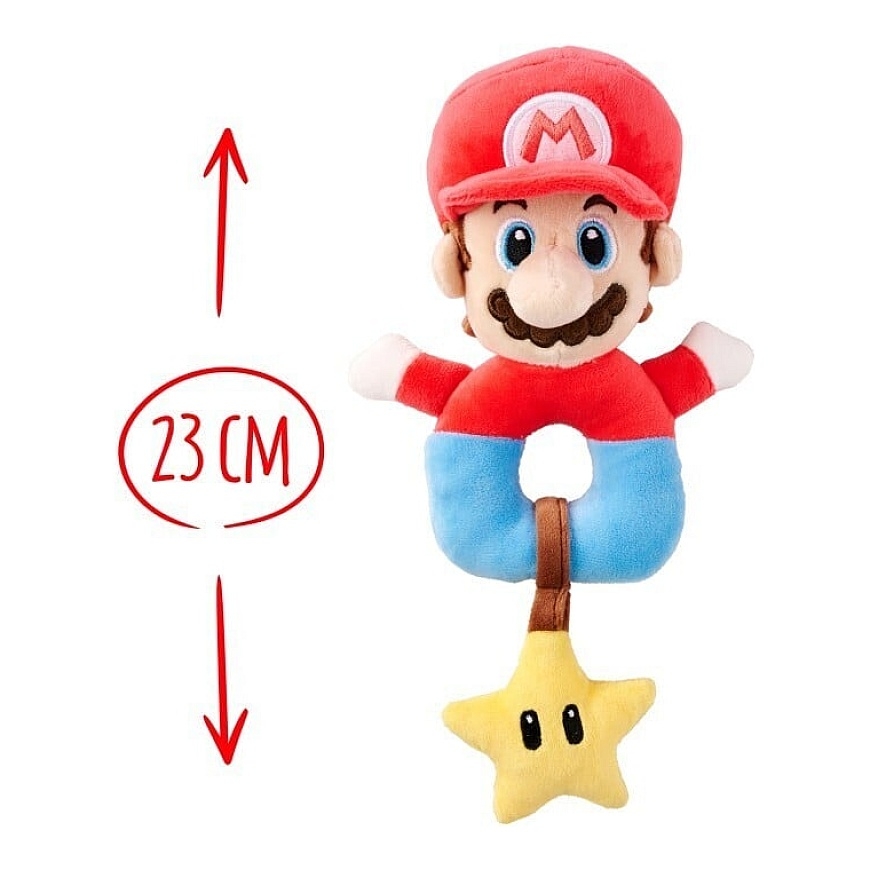Mano Mario - Mario, minkštas žiedinis žaislas – 2