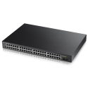 Zyxel GS1900-48HP Managed L2 Gigabit Ethernet (10/100/1000) Power over Ethernet (PoE) Black Zyxel GS1900-48HP Managed L2 Gigabit Ethernet (10/100/1000) Power over Ethernet (PoE) Black