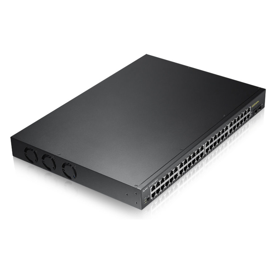 Zyxel GS1900-48HP Управляемый L2 Gigabit Ethernet (10/100/1000) Питание по Ethernet (PoE) Черный – 4