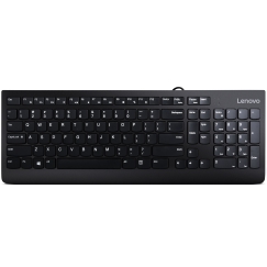 Lenovo 300 klaviatūra Universalus USB QWERTY Anglų (JAV) Juoda