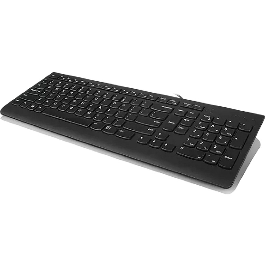 Lenovo 300 клавиатура Универсальная USB QWERTY Американский английский Черный – 2