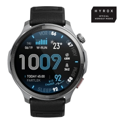 Amazfit Balance 2 XT 3,81 cm (1.5") AMOLED Digitaalne 480 x 480 pikslit Puutetundlik ekraan Must WiFi GPS (satelliit)