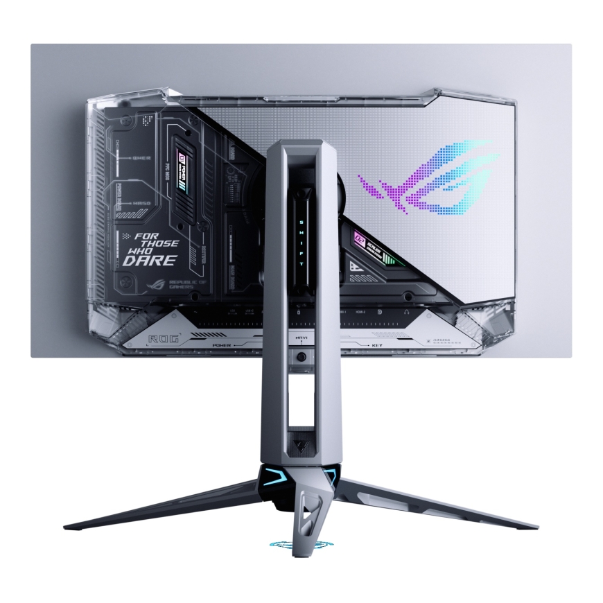 ASUS ROG Swift OLED PG27AQWP-W computer monitor 67.3 cm (26.5") 2560 x 1440 pixels Quad HD LCD Silve – 3