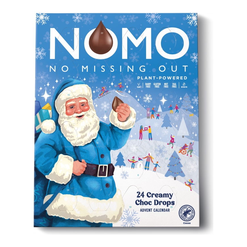 Nomo Vegan & Free From jõulukalender, 70 g