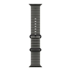 49mm Translucent Black Ocean Band - Black Titanium Finish