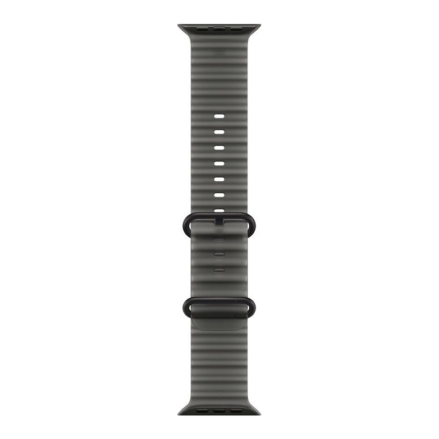 49mm Translucent Black Ocean Band - Black Titanium Finish